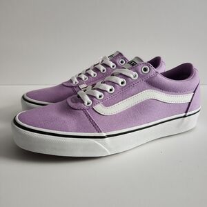 Vans Women's Purple Lavendar Canvas Sneakers Ward